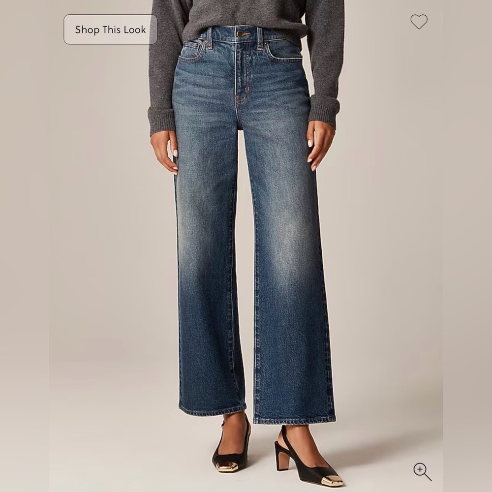 Slim-wide jean